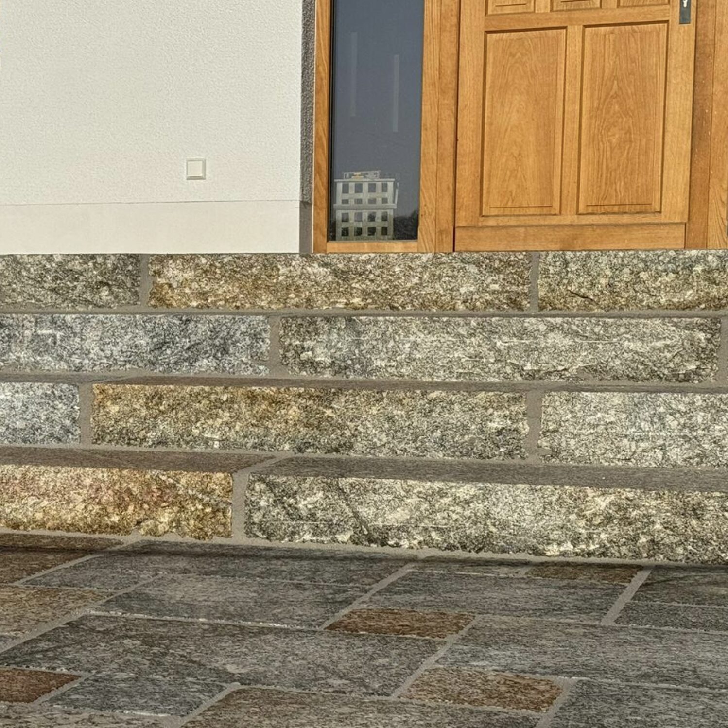 Granit Antik Classic Blockstufen