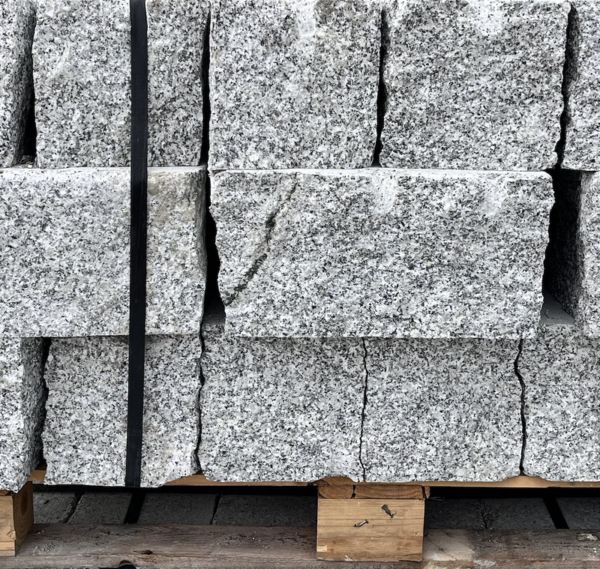 Granit Grey Mauersteine (2-Seiten gesägt)