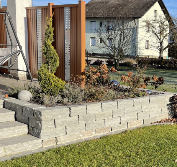 Grey Sandstone Mauersteine – Bild 2
