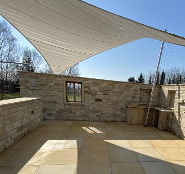 Sahara Sandstone Mauersteine – Bild 3