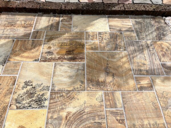 Fossil Sandstone Bodenplatten